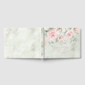 Blushing Rose Hochzeit Gästebuch (Voll)