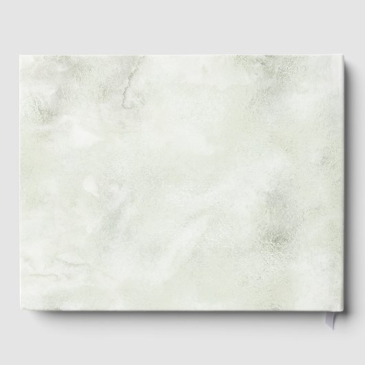 Blushing Rose Hochzeit Gästebuch (Rückseite)