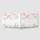 Blushing Rose Hochzeit Gästebuch (Voll)