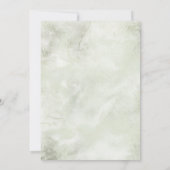 Blushing Rose Wedding Invitation Suite Einladung (Rückseite)