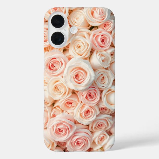 Blushing Rosen Garden Case-Mate iPhone Hülle (Rückseite)