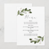 Blushing Sprigs Menu Card Menükarte (Vorne/Hinten)
