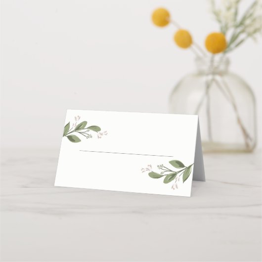 Blushing Sprigs, Platzkarten (Vorderseite)