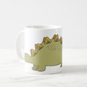 Blushing Stegosaurus-Tasse Kaffeetasse (Vorderseite Links)