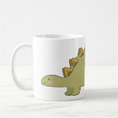 Blushing Stegosaurus-Tasse Kaffeetasse (Links)