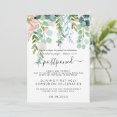 Blushing Summer | Ankündigung der aufgeschobenen K (Stehend Vorderseite)