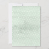 Blushing Summer | Hochzeit von Wasserfarben Einladung (Rückseite)