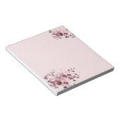 Blushing Tropical Orchiks Notepad Notizblock (angewinkelt)