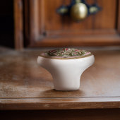 Blushing Tulip Elegance Keramik Knochenstütze Keramikknauf