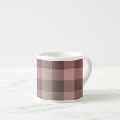 Blushwood Karo Espressotasse (Vorderseite Rechts)