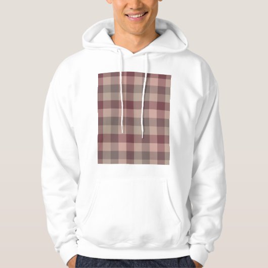 Blushwood Karo Hoodie (Vorderseite)