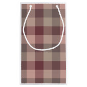 Blushwood Karo Kleine Geschenktüte (Rückseite)