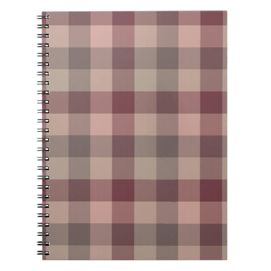 Blushwood Karo Notizblock (Vorderseite)