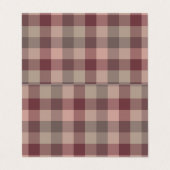 Blushwood Karo Visitenkarten (Außenseite Aufgefaltet)