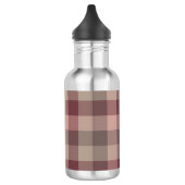Blushwood-Karomuster Edelstahlflasche (Links)