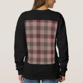Blushwood-Karomuster Sweatshirt (Rückseite)