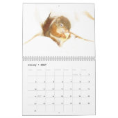 Bluster das rote Eichhörnchen 2026 Kalender (Jan 2027)