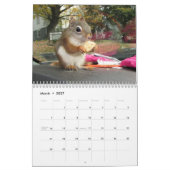 Bluster the Red Squirrel 2026 Calendar Kalender (Mär 2027)