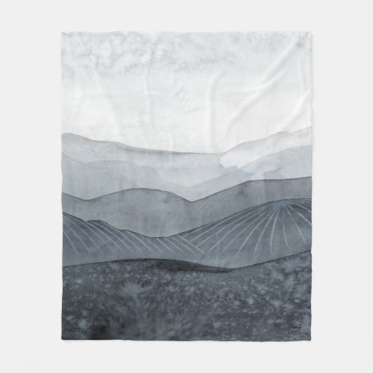 Blustering Gray Valley Fleecedecke (Vorderseite)
