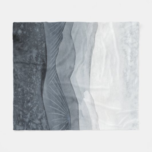 Blustering Gray Valley Fleecedecke (Vorderseite (Horizontal))