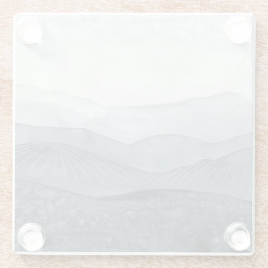 Blustering Gray Valley Glasuntersetzer (Rückseite)