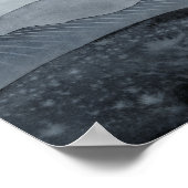 Blustering Gray Valley Poster (Ecke)