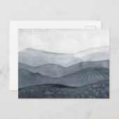 Blustering Gray Valley Postkarte (Vorne/Hinten)