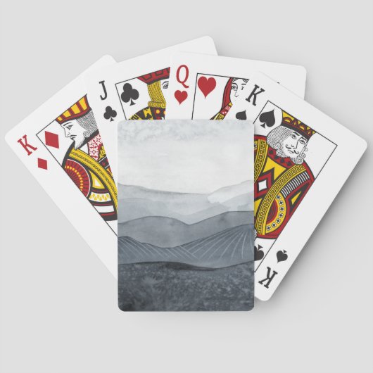 Blustering Grey Valley Spielkarten (Rückseite)