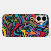 Blustery Day-Hand Painted Abstract Art Case-Mate iPhone Hülle (Rückseite (Horizontal))