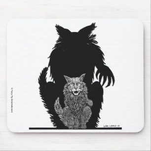 Blut auf dem Mond  Grimalkin Mousepad
