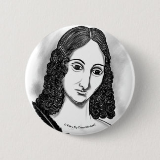 Blut auf dem Mond| Mary Shelley Artwork Button