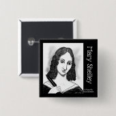 Blut auf dem Mond| Mary Shelley Button (Vorne & Hinten)