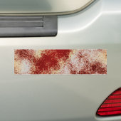 Blut befleckter Spritzer Autoaufkleber (Auf Auto)