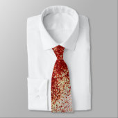 Blut befleckter Spritzer Krawatte (Gebunden)