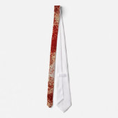 Blut befleckter Spritzer Krawatte (Rückseite)