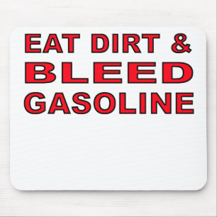 Blut-Benzin - Dirt Bike Motocross-Mauspad Mousepad