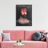 Blut-Christi-Gemälde von Alfred Fox Leinwanddruck (Insitu (Wohnzimmer))