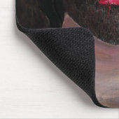 Blut-Christi-Gemälde von Alfred Fox Mousepad (Ecke)