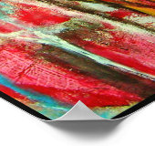 Blut, das aus poster (Ecke)