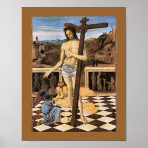 Blut des Erlösers Bellini Jesus Engel Poster