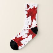 Blut festgehalten socken (Links - Außen)