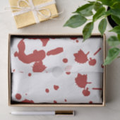 Blut gesockt blutige Hand Print Halloween Seidenpapier (Geschenk)