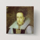 Blut-Gräfin-Knopf Button (Vorderseite)