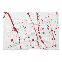 Blut, Halloween befleckte Bloody Spritzer