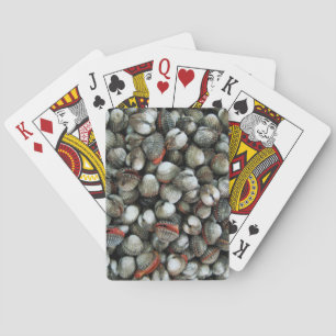 Blut-Herzmuschel-Schalen Spielkarten