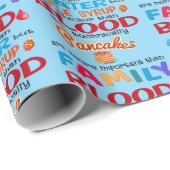 Blut ist dicker als Wasser, aber Ahornsirup ist Geschenkpapier (Rolleneckpunkt)