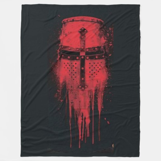 BLUT KNIGHT FLEECEDECKE (Vorderseite)