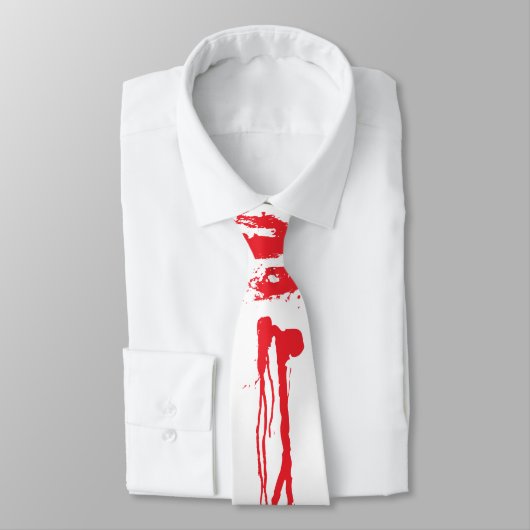 Blut Krawatte (Gebunden)