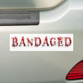 Blut-Logo-Stoßstange Autoaufkleber (Auf Auto)
