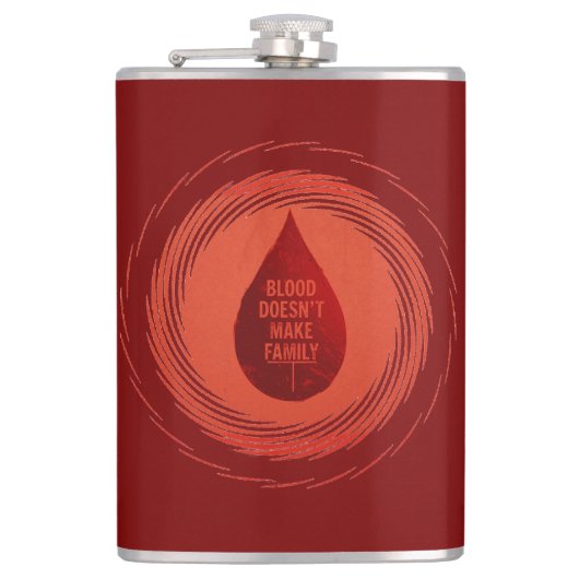 Blut macht keine Familie Flachmann (Vorderseite)